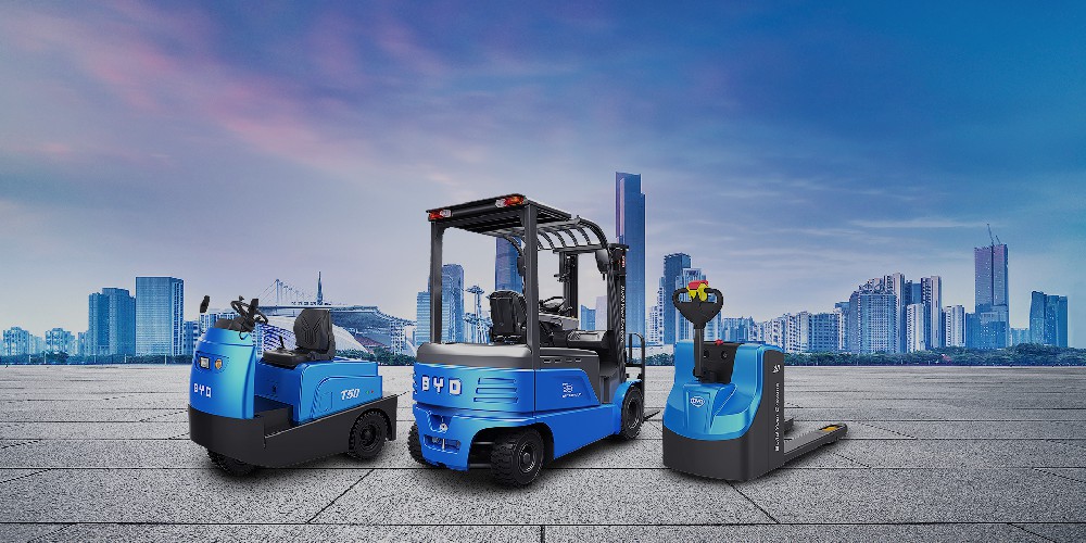 比亞迪叉車六大經典車型，你都了解嗎？